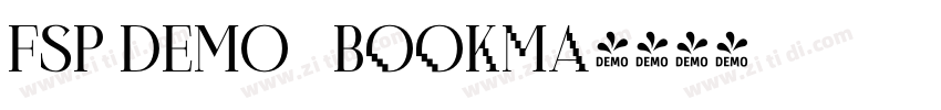 FSP DEMO   Bookma字体转换